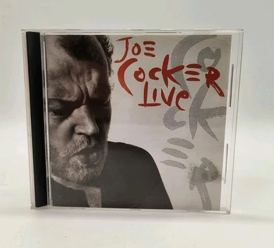 Joe Cocker Live CD Rock Blues Album Capitol Records Classic Hits 1990 Foto 1 de 4