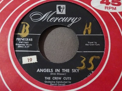 THE CREW CUTS-ANGELS IN THE SKY-MERCURY - Image 1 of 2