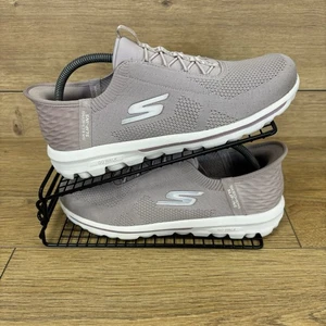 Skechers Schuhe Damen Gr. UK 7 Slip Ins Hands Free Go Walk Pink Mesh Sneaker - Bild 1 von 13