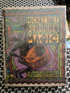 Drumming at the Edge of Magic, Mickey Hart 1990 1st edition Signed Hardcover - Picture 1 of 2