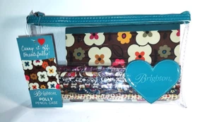 Brighton Write On Polly Pencil Pouch NWT - Picture 1 of 6