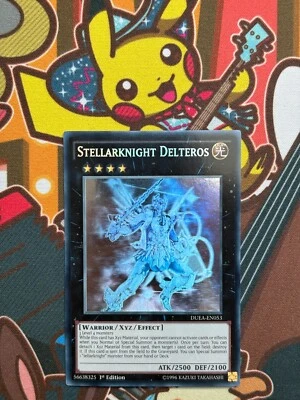 Stellarknight Delteros 1. Auflage Ghost DUEA-EN053 englisch Yu-Gi-Oh! Karten NM - Bild 1 von 2
