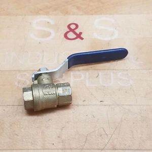 Nibco T-FP600A Full Port Ball Valve, 1/4" Threaded, 600 PSI-CWP - USED - Picture 1 of 6