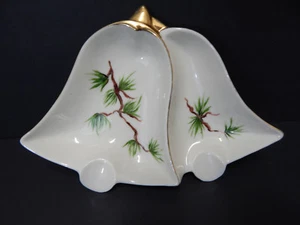  VINTAGE BELL SPOON REST Ashtray CHRISTMAS HOLIDAY - Picture 1 of 4
