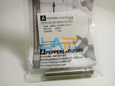 1PCS NEW For Pepperl+ Fuchs NBB2-12GM60-A0-V1 Proximity Sensor - Image 1 of 4