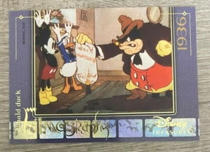 Tarjeta no deportiva de Disney Treasures 2003 filmografía DD6 1936 día de mudanza - Imagen 1 de 2