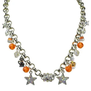 Collar Magnético Kirks Folly All Hallow's Eve Halloween Dije ST Gato Estrella Fantasma - Imagen 1 de 3