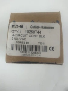 BLOQUE DE CONTACTOS EATON 10250T44 - Imagen 1 de 3