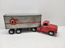 Tonka Red Owl Semi Truck Pressed Steel