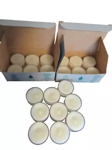PartyLite Tealight 21 Velas Nuevo Retirado Blanco Floral Citronela Raro Difícil de Encontrar Nuevo de Lote Antiguo - Imagen 1 de 8