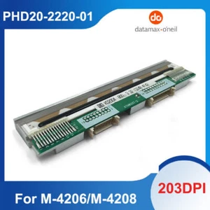 PHD20-2220-01 New Printhead for Datamax M-4206 M-4208 Label Printer 203dpi Head - Imagen 1 de 6