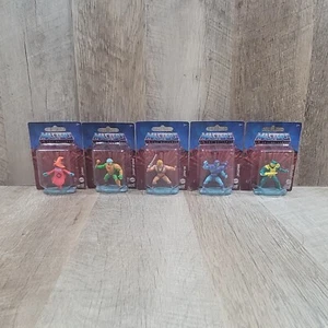 MOTU Micro Collection He-Man Skeletor Orko Mer-Man Man-At-Arms Mattel Set Of 5 - Picture 1 of 8