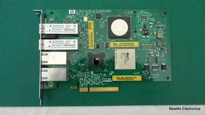 HP AD222-67102 PCIe x8 4-port (2 Fiber Channel/2 Ethernet) 4Gb Adapter AD222A - Image 1 of 4