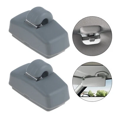 2x Auto Vordere Sonnenblende Hakenclips Halterung für Skoda Octavia 1997-2011 - Image 1 of 4