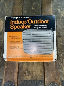 Altavoz interior/exterior realista vintage 40-1227-NOS-Envío gratuito - Imagen 1 de 3