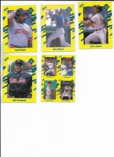 1990 Classic Yellow PICK-A-CARD Griffey Mattingly Henderson Bonds Ryan Sandberg