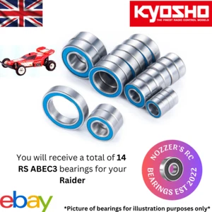 Kyosho Raider Complete Bearing Kit - Picture 1 of 1