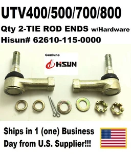 UTV400/500/700/800, HISUN GENUINO, EXTREMOS DE BARRA DE AMARRE, 12 mm rosca-2 PK-,62610-115-0000 - Imagen 1 de 4