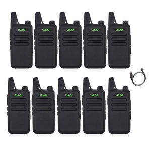 10 SZTUK WLN KD-C1 KDC1 RT22 16-kanałowe radio walkie talkie szynka UHF 400-470 MHz - Zdjęcie 1 z 11