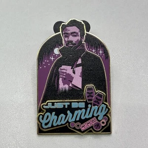 Disney Star Wars Solo 2018 Lando Calrissian Just Be Charming 3-D Pin LE Of 5000 - Picture 1 of 2