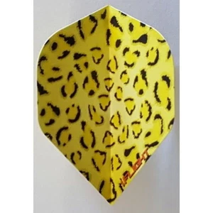 Invincible iFlight Yellow Leopard Standard Dart Flights - 5 Sets - Picture 1 of 1