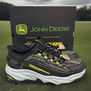 SKECHERS John Deere 256013 camuflaje para hombre talla 8,5 espuma viscoelástica refrigerada por aire sin cordones - Imagen 1 de 8