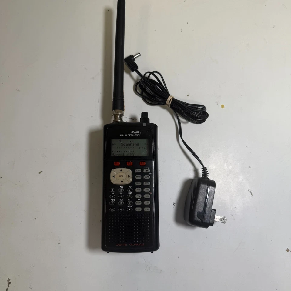 Whistler WS1040 Handheld Scanner Radio Digital Trunking 700MHz 1,800 Frequencies - Image 1 of 4