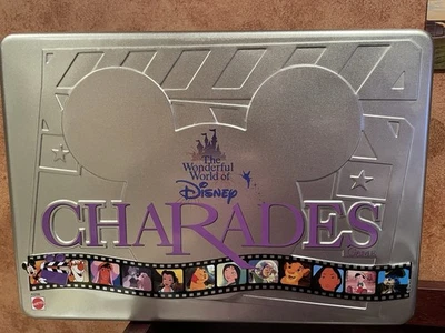 VINTAGE 2000 MATTEL THE WONDERFUL WORLD OF DISNEY CHARADES GAME SEALED Cards NEW - Image 1 of 4