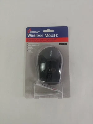 Lot of 2 New SKILCRAFT NSN6518938 USB 6 Button Standard Mouse Black - Image 1 of 4