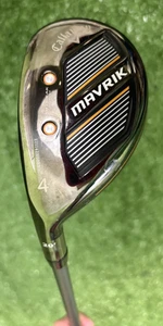 Callaway MAVRIK 4 Hybrid Golf Club 20 USED Regular LEFT HAND Graphite 40" - Picture 1 of 7