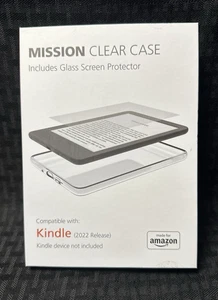 Brandneu Mission Clear Case für Kindle mit Hartglas Displayschutzfolie - Bild 1 von 5