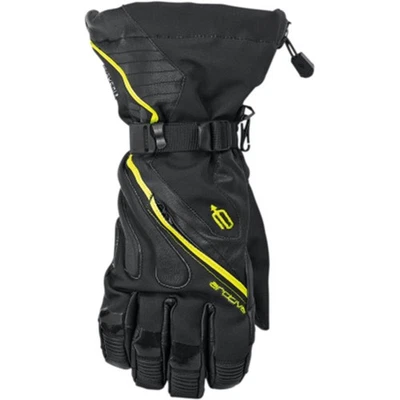Arctiva Black/Hi Viz Meridian Glove ( Mens L / Large ) 3340-1208 - Imagem 1 de 3