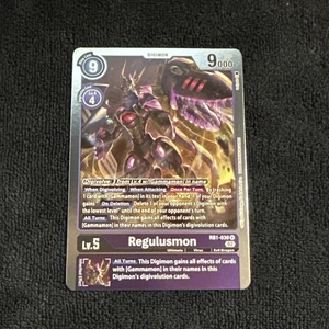 Digimon CCG Regulusmon RB1-030 Foil Near Mint - Picture 1 of 3