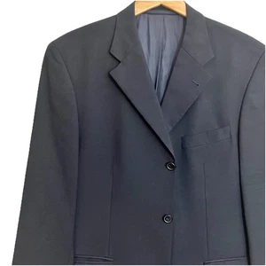 Vintage Men’s Blazer Size 44S Baumler Three-Button Suit Jacket - Picture 1 of 13