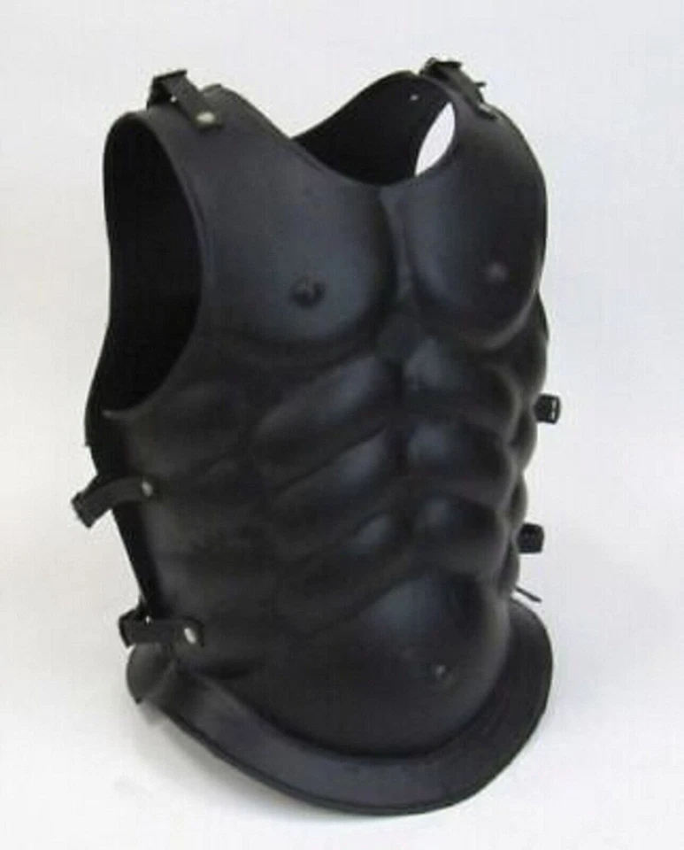 Leather Cuirass Roman Muscles Cuirass leather armor cosplay reenactment armor  - Image 1 of 4