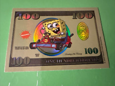 Sponge Bob SquarePants Money Sticker Series #1  #4 Of 12