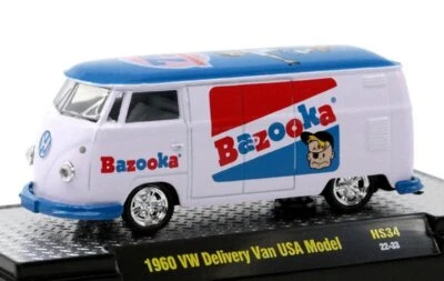 VW Volkswagen Bus / Delivery Van USA Model - 1960 - Bazooka Bubble Gum - M2 1:64 - Bild 1 von 4