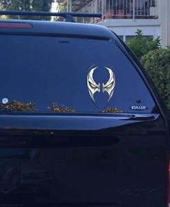 30-135 Spawn Face Black and White Silhouette vinyl sticker decal - Picture 1 of 11