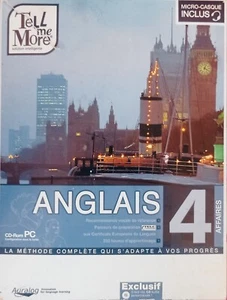 Logiciel Anglais PC Apprentissage Anglais - Avec Casque Niveau 4 Affaires - Photo 1/3
