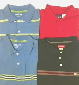 Boys New Long Sleeve Polo T-Shirts 100% Cotton - Choice Size & Color - Picture 1 of 6