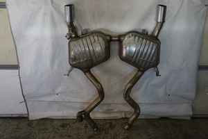 2008 BMW 335 XI Coupe AWD REAR SECTION EXHAUST BARRELS MUFFLERS PART # 7553613 - Bild 1 von 4