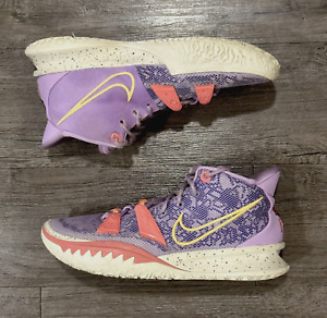 Nike Kyrie 7 Daughters Azurie Lilac Melon Tint Mens Shoes CQ9326-501 Size 8