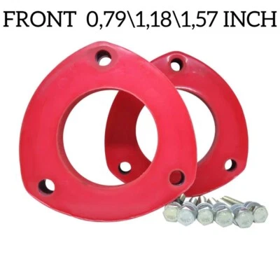 KIT ELEVADOR PU para Audi A3, Q2, Q3, TT suspensión delantera 0,79 pulgadas / 20 mm Foto 1 de 4