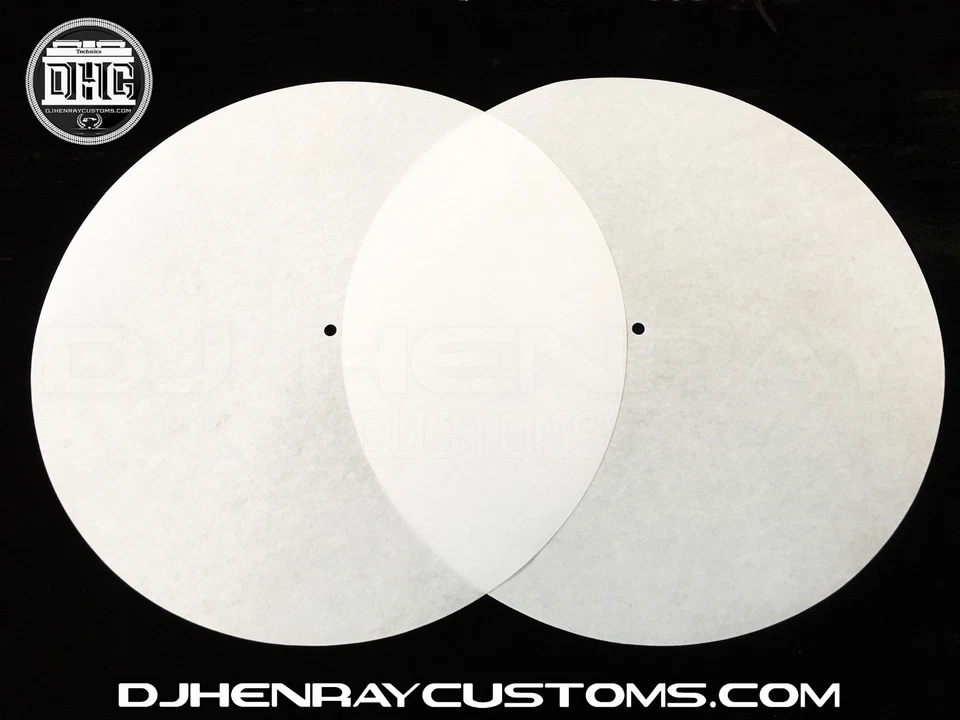 DHC New Ultra Thin Dj Slips for use w your existing slip mats for better slickness
