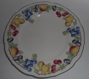Villeroy & Boch MELINA Round Platter Fruits Germany Porcelain Serving Plate Dish - Picture 1 of 4