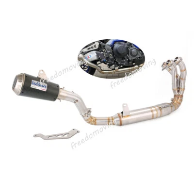 Slip On For Yamaha MT-09 FZ09 2020-2023 Exhaust System Header Muffler Tail Pipe - Image 1 of 4