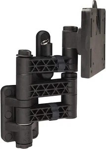 Vision Plus Triple Arm Quick Release TV Wall Bracket Black - Caravan / Motorhome - Afbeelding 1 van 2