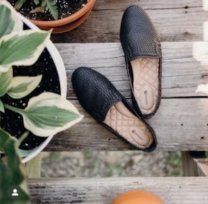 "Spring Sale! 60%off" Birdies Women’s Starling Slip-On Loafer Black - Picture 1 of 6