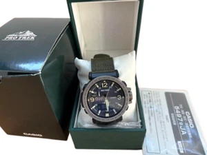 Reloj Casio Pro Trek PRG-600YB-3JF Negro Verde Barómetro Correa Nylon Usado - Imagen 1 de 6