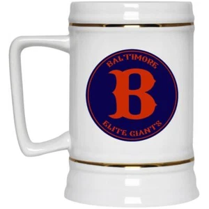 Baltimore Elite Giants Beer Stein 22 oz. Ceramic | Negro Leagues Baseball Team - Picture 1 of 7
